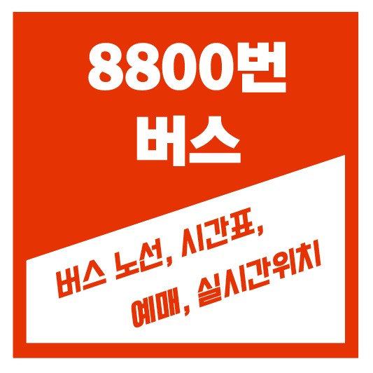 8800번 버스