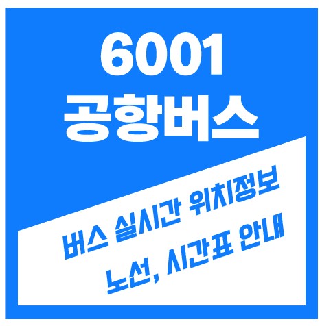 6001번 공항버스