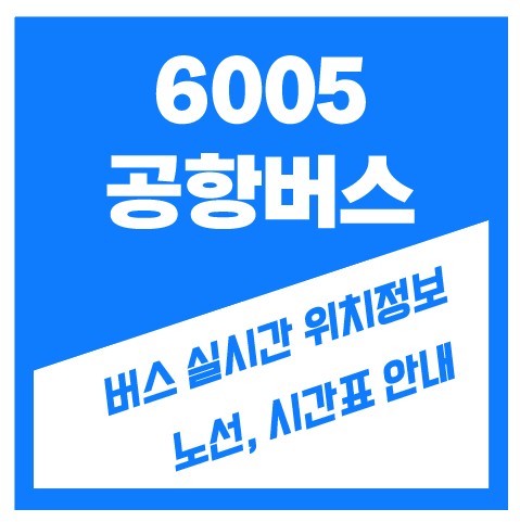 6005번 공항버스