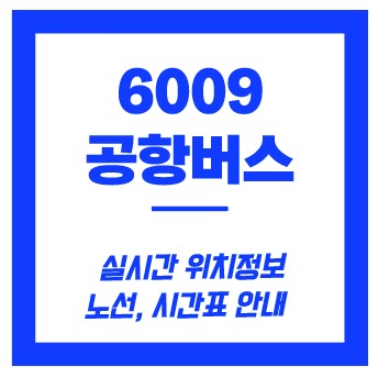 6009 공항버스