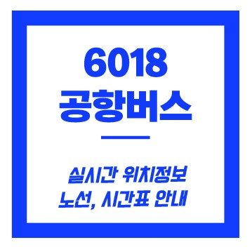 6018 공항버스