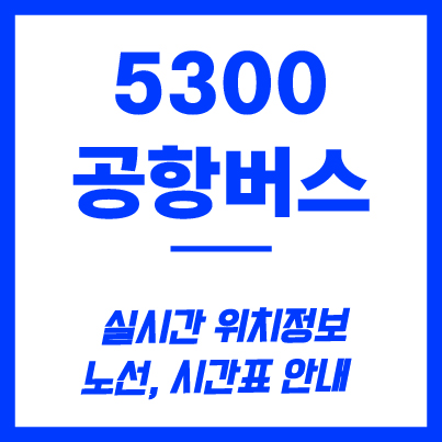 5300번 공항버스