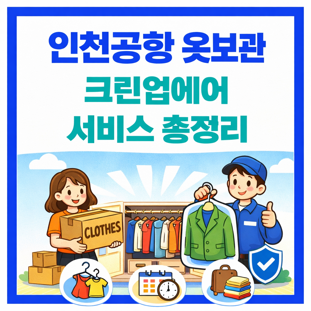 인천공항 옷보관 서비스